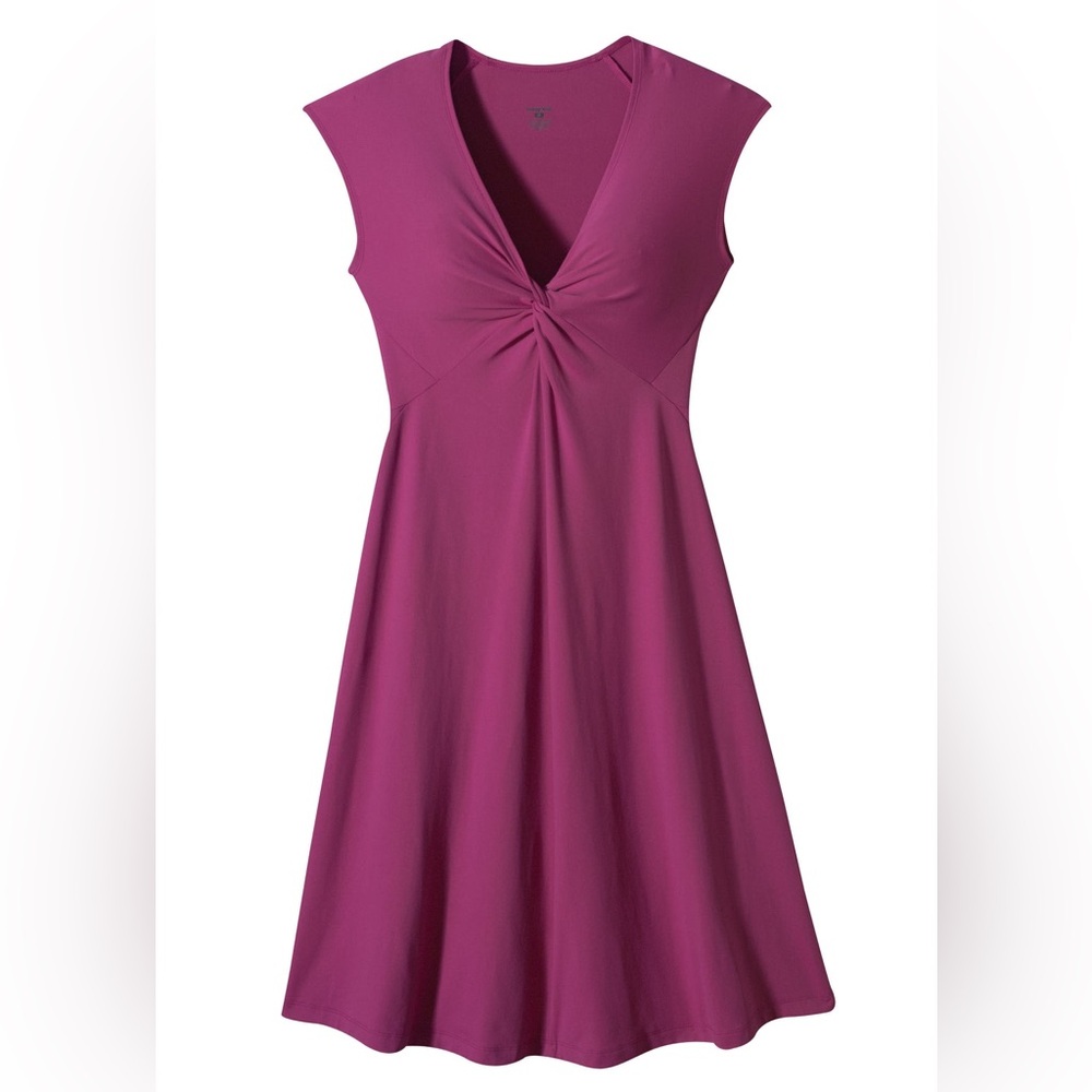Patagonia Seabrook Bandha Dress Magenta - Berry size Small
